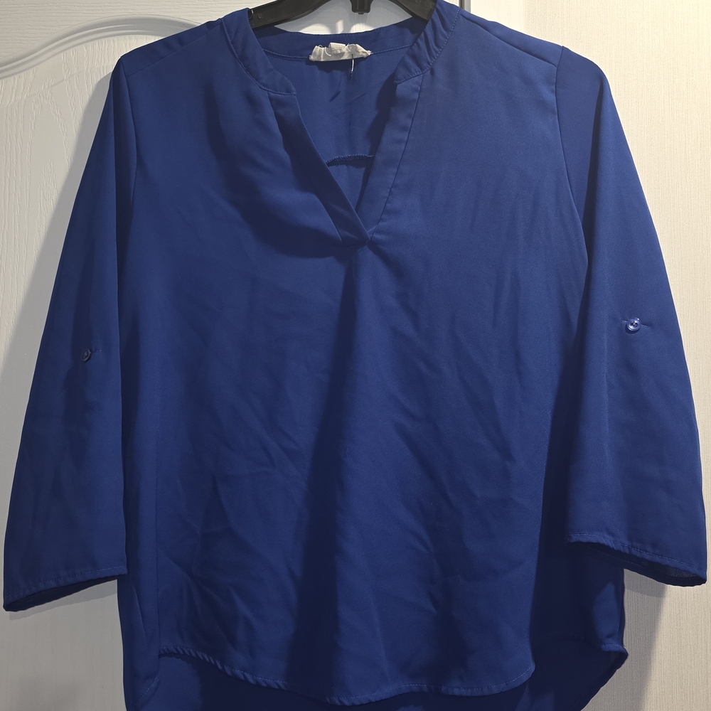 Pink Rose Blue Garment